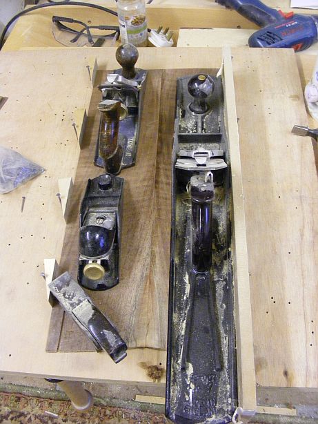 back glued